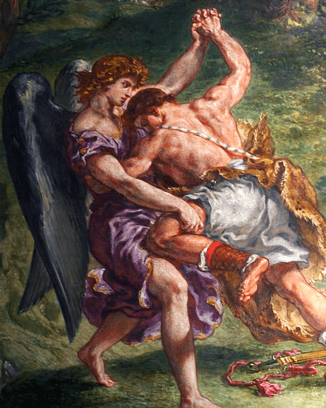Antéchrist, Delacroix